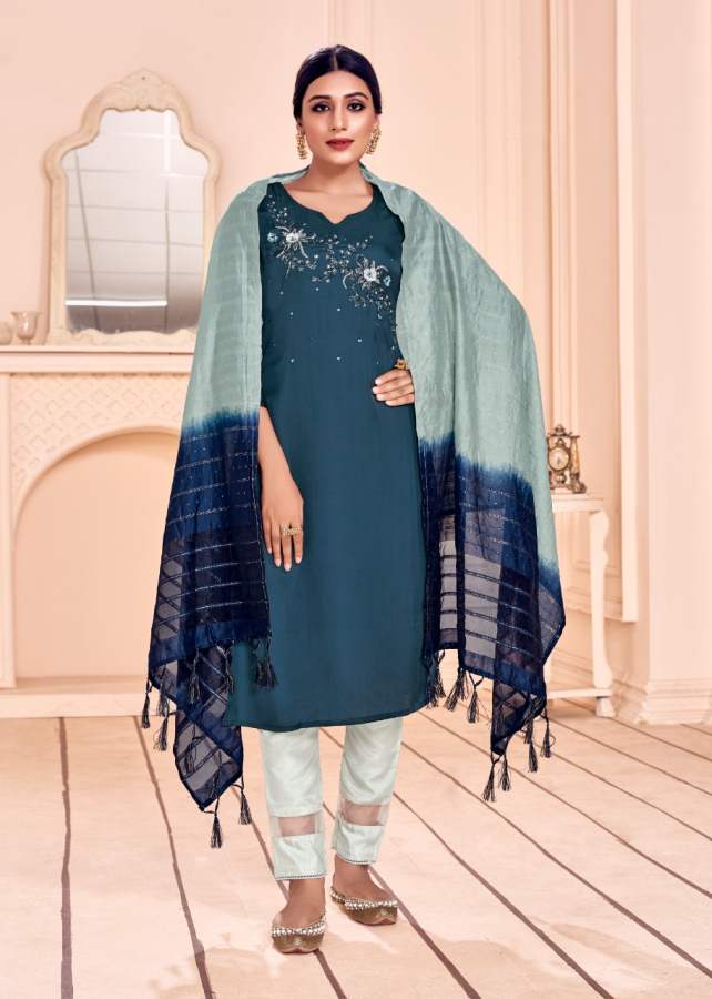 Alishka Celebrations Latest Designer Festive Wear Silk Ready Made Collection